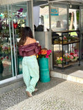 CALÇA BAGGY ESTONADA