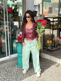 CALÇA BAGGY ESTONADA